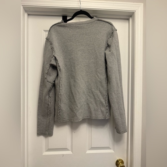 Just Cavalli Vintage 2005 Naked Woman Gray Sweatshirt Size XXL - Picture 4 of 5